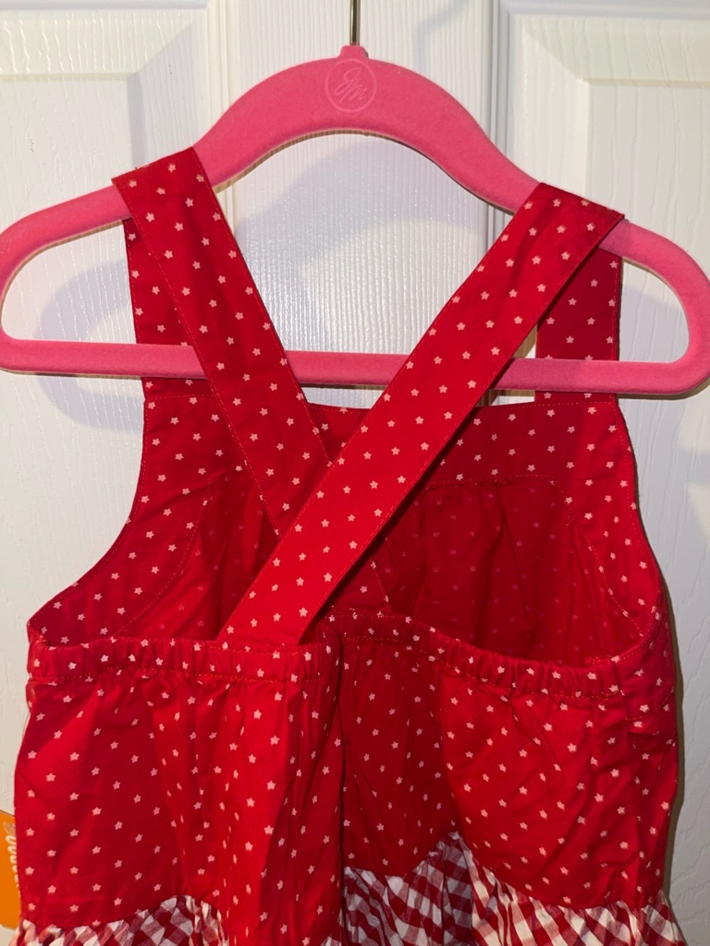 Gymboree Girl 7 dress red white blue American cutie July 4th NWT - Picture 5 of 7